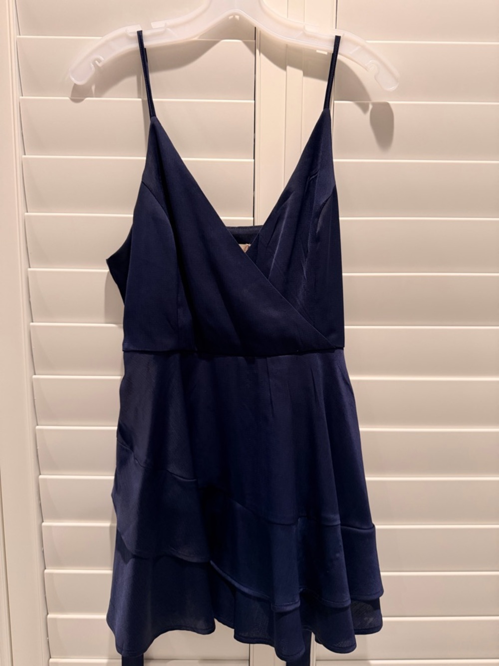 Altar’d State Navy Romper Dress